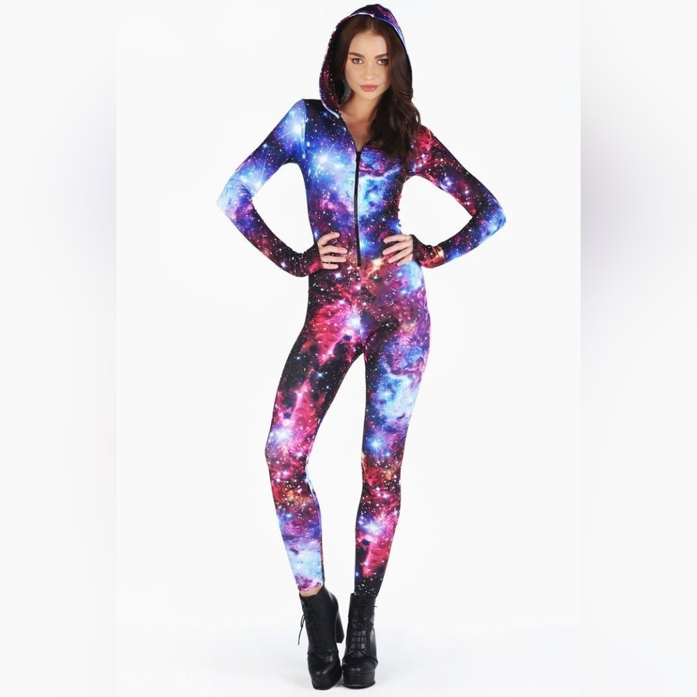 Blackmilk Galaxy Amythest Snugglesuit